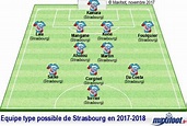 Strasbourg : quelle équipe type en 2017-2018 ? - Football - MAXIFOOT