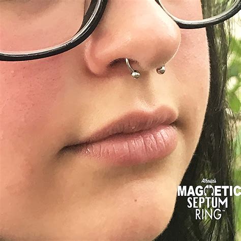 Athesias Magnetic Septum Ring™ Looks So Real People Etsy