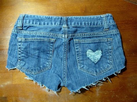 Distressed Heart Shorts · How To Make A Pair Of Denim Shorts · How To