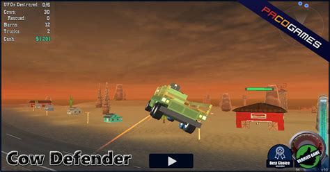 The thing about war is, it only works if both sides believe they're the good guys.. Cow Defender - Juega gratis en PacoGames.com!
