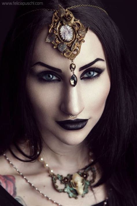 Goth Gothic Dark Tumblr Goth Sexy Makeup Metal Girl