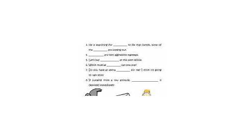 teaching english worksheets for beginners