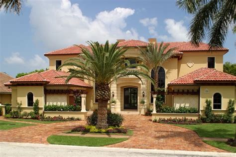 Tuscan House Mediterranean Exterior Miami By Hollub Homes