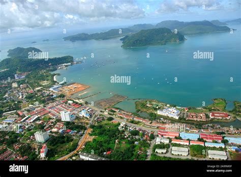 Aerial View Of Kuah Town Hi Res Stock Photography And Images Alamy