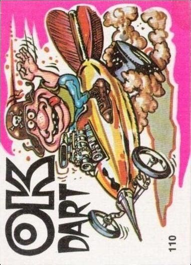Fantastic Odd Rods Series 1 110 A Jan 1973 Trading Card By Donruss