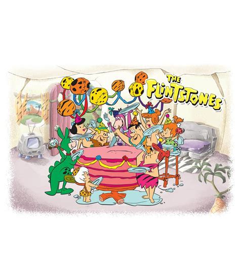 Posterboy The Flintstones Partying Poster 18 X 12 Buy Posterboy The