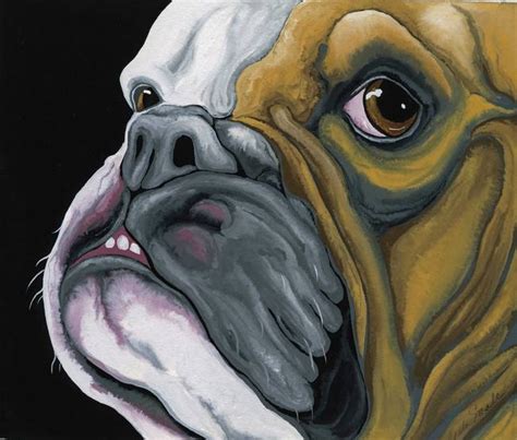 Stunning English Bulldog Artwork For Sale On Fine Art Prints