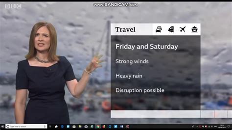Alina Jenkins Bbc Weather 6th August 2019 Hd 60 Fps Youtube