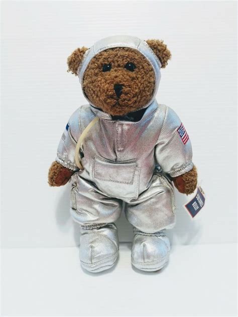 Colonel Kelly Space Astronaut Bear Boeing Pilot Program Plush With