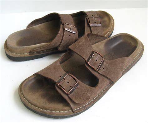 Birkenstock Tatami Bison Leather Arizona Sandals Mens Size 13