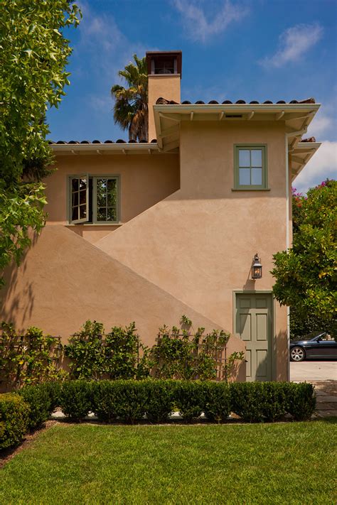 Add pigment colors to stucco for the final exterior textured coat of your home and save thousands on paint. Marvelous-Stucco-Colors-trend-Los-Angeles-Mediterranean ...