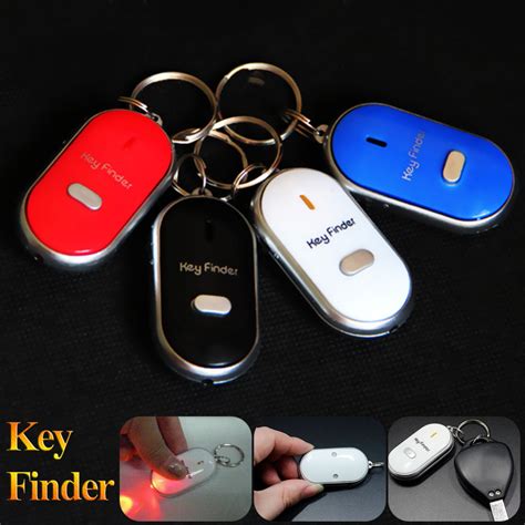 Mini Whistle Anti Lost Key Finder Wireless Smart Flashing Beeping
