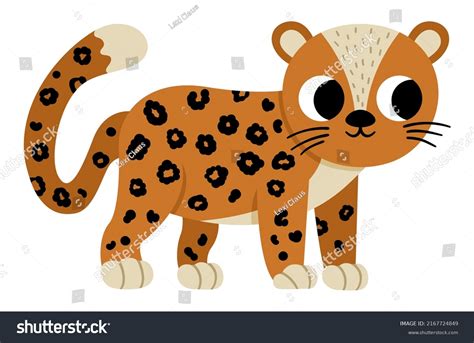 Vector Amur Leopard Icon Endangered Species Stock Vector Royalty Free