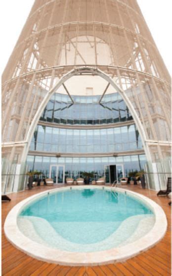 Cantilevered Swimming Pool The Torch Doha 80m High With Images