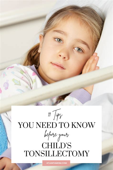 11 Tips You Need To Know Before Your Childs Tonsillectomy