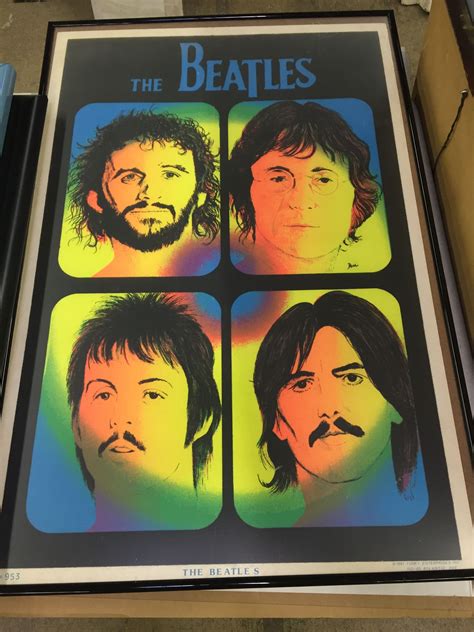 Lot 748 Print And Poster Assortment Beatles Poster The Beatles