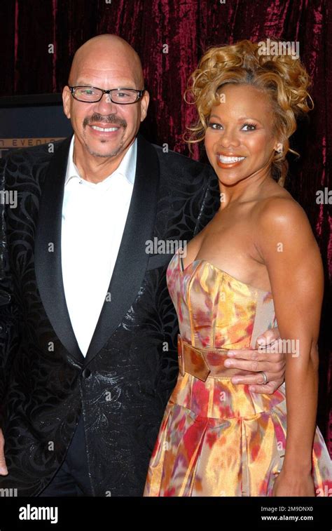 Tom Joyner And Wife At An Evening Of Stars Tribute To Smokey Robinson
