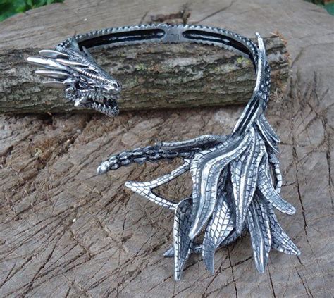 Image 0 Silver Dragon Necklace Dragon Necklace Dragon Jewelry