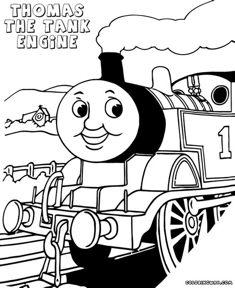 Thomas the tank engine & friends based on the railway series by the rev. Thomas Tank Engine coloring pages | Coloring pages to ...