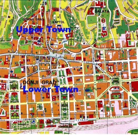 Zagreb Map To Easily Get Around Croatias Capital Includes Tram And
