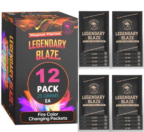 Mua 12 Pack Legendary Blaze Magical Flames Fire Color Changing Packets