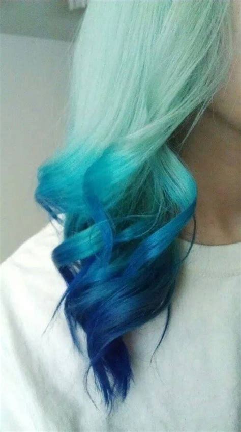 Ultimate Blue Ombre Hair Dye Set 6 Shades Of Blue Navy