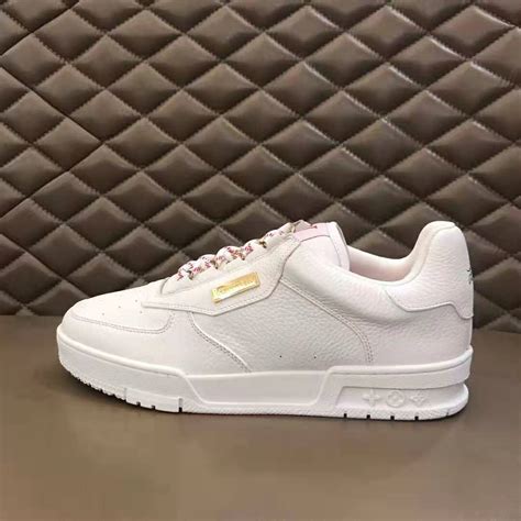 Louis Vuitton Lv Men Lv Trainer Sneaker Shoes White Lulux