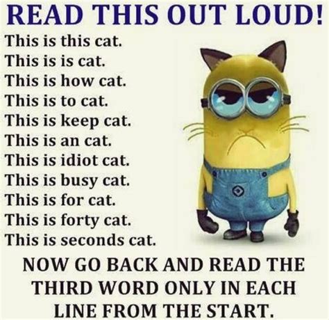 I Just Wasted 40 Seconds Please Read Loud Funny Minion Memes