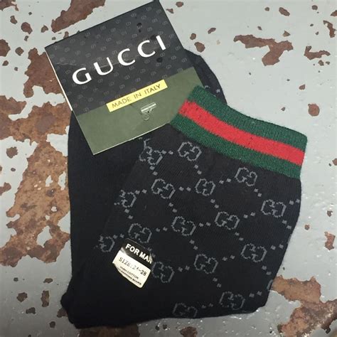 Gucci Socks 100 Cotton Nwt Boardwalk Vintage