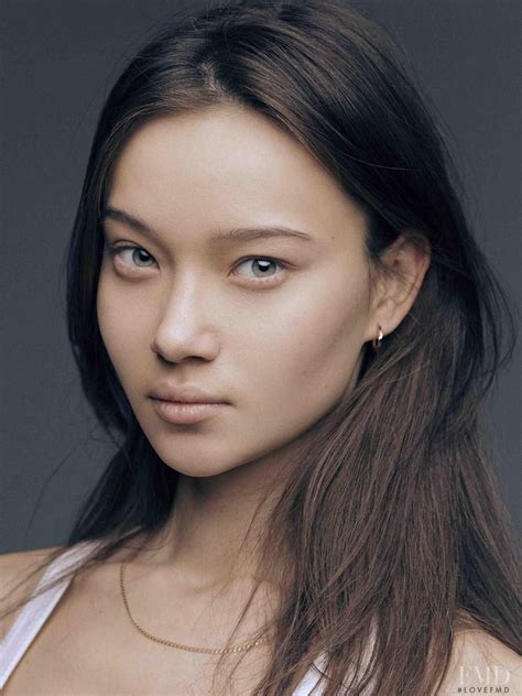 Being Eurasian Model Face Woman Face Portrait