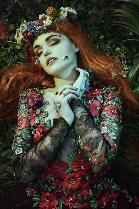 Fantasy Floral Eden Photo Shoot With Photographer Bella Kotak Fantasy