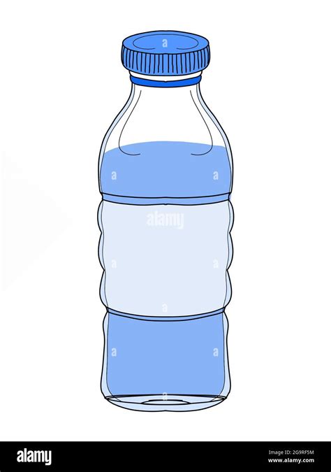 Botellas De Agua Dibujo De Ilustración Fotografía De Stock Alamy