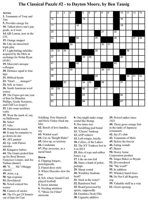 Printable crossword puzzles for adults free. Free Printable Crossword Puzzles Easy For Adults | My ...