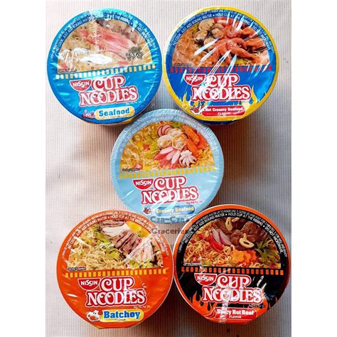 Nissin Cup Noodles 40g Available In Different Flavors Shopee