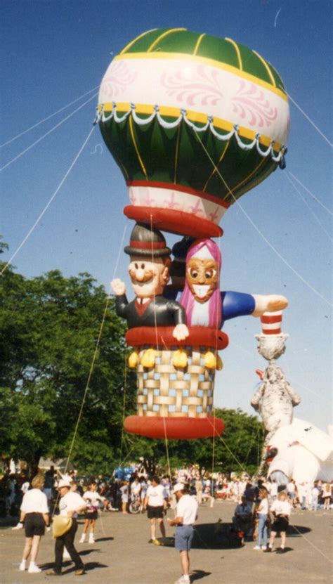 Hot Air Parade Balloon Around The World In 80 Days Fabulous Inflatables
