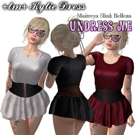 Second Life Marketplace Tm Undress Me Kylie Dress