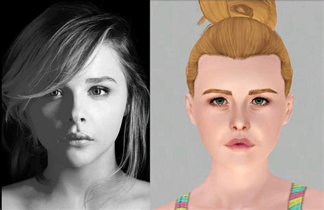 Mod The Sims Chloe Moretz Sim Version