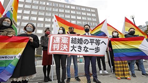Japans Ban On Same Sex Marriage Unconstitutional Court Rules