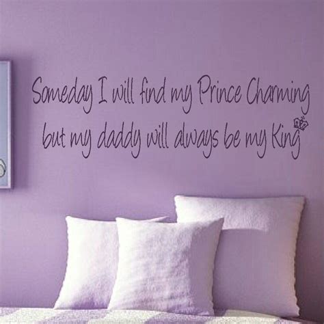 Find great deals on ebay for wall art quotes girls bedroom. Prince Charming Girls Bedroom Quote Wall Stickers / Wall ...