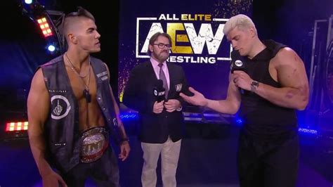 Sammy Guevara To Defend Tnt Title Against Cody Rhodes On Aew Rampage On