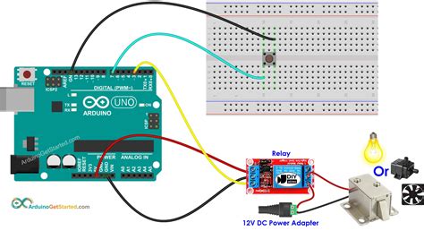 Arduino Button Relay Arduino Tutorial