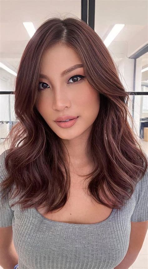 39 Best Autumn Hair Colours And Styles For 2021 Rose Brown French Balayage