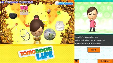 Tomodachi Life All Treasures Collected Youtube