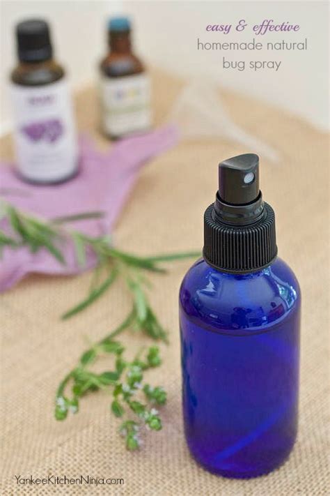 Homemade Natural Bug Spray Yankee Kitchen Ninja