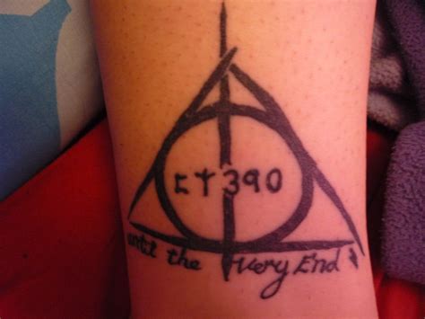 My Tattoo Is The Deathly Hallows Symbol With Sirius Blacks Azkaban