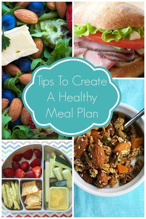 How To Create A Healthy Meal Plan Healthy Meal Plans Clean Eating Recipes Meal Planning