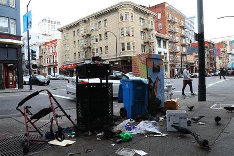 Life On The Dirtiest Block In San Francisco The New York Times