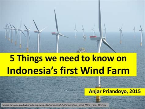 5 Things We Need To Know On First Wind Turbine Farm In