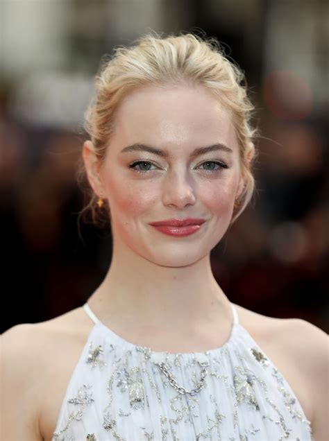 Emma Stone With Her Natural Hair Colour Celebrity Natural Hair Colour