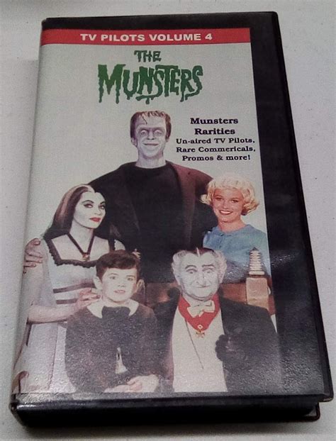 Jp Munsters Tv Pilots 4 Vhs Dvd